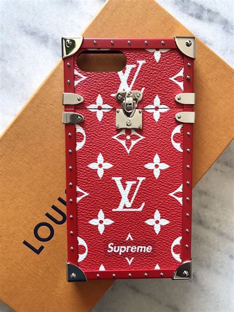 louis vuitton supreme iphone 7 case replica|Louis Vuitton phone case price.